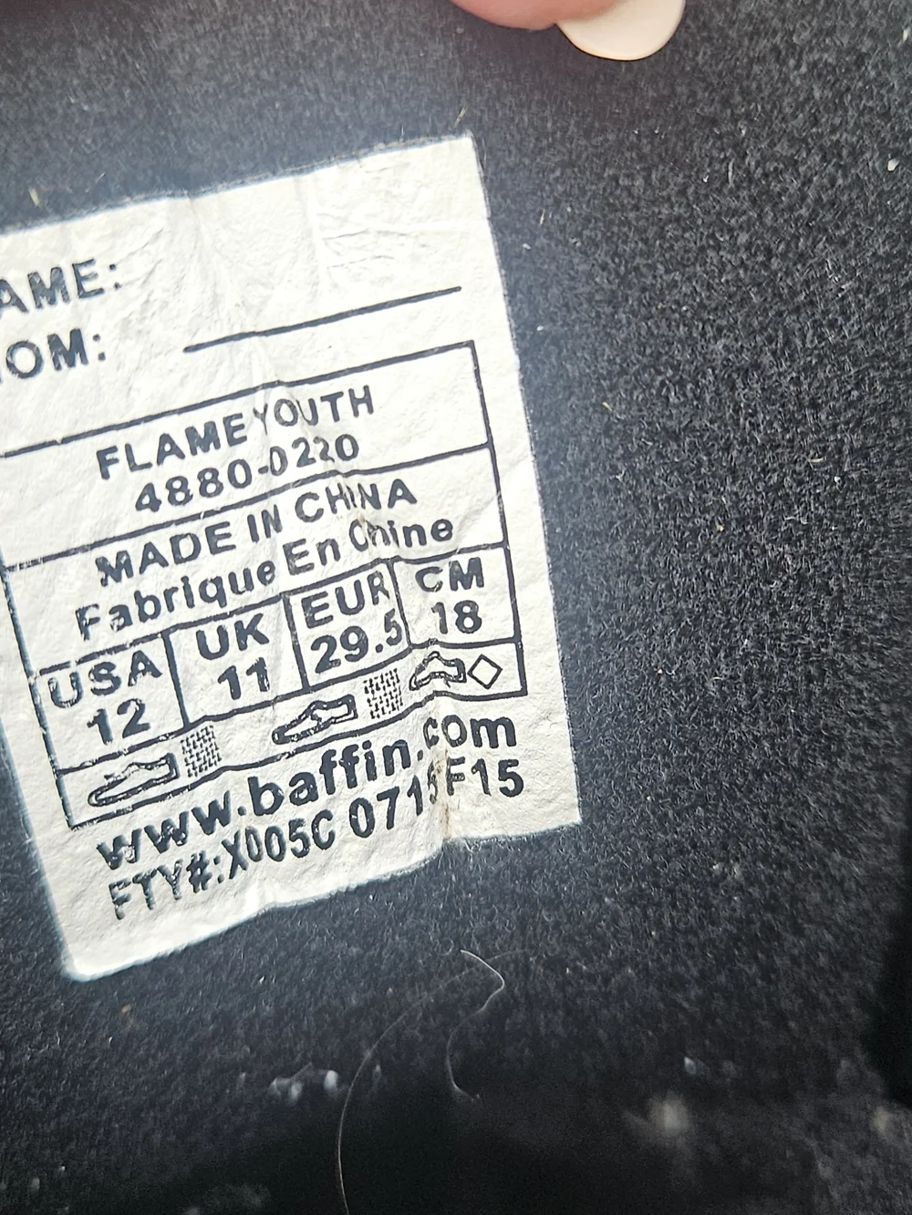 Baffin boots are